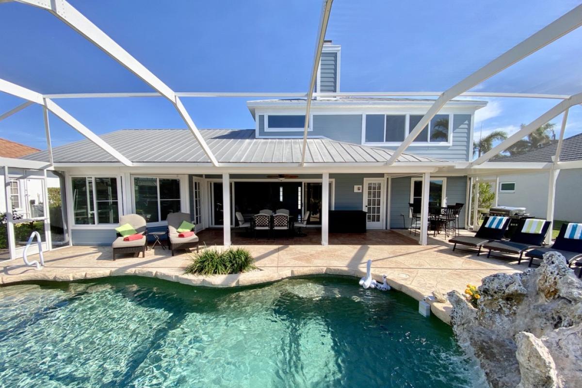 Villa rearview